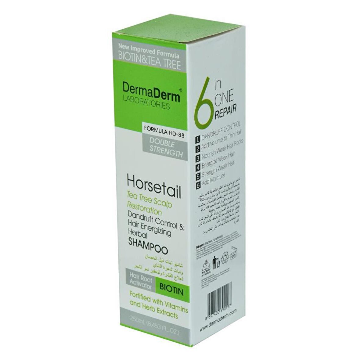 Dermaderm HD-88 Horsetail Biotinli Atkuyruğu Kepek Şampuanı 250M