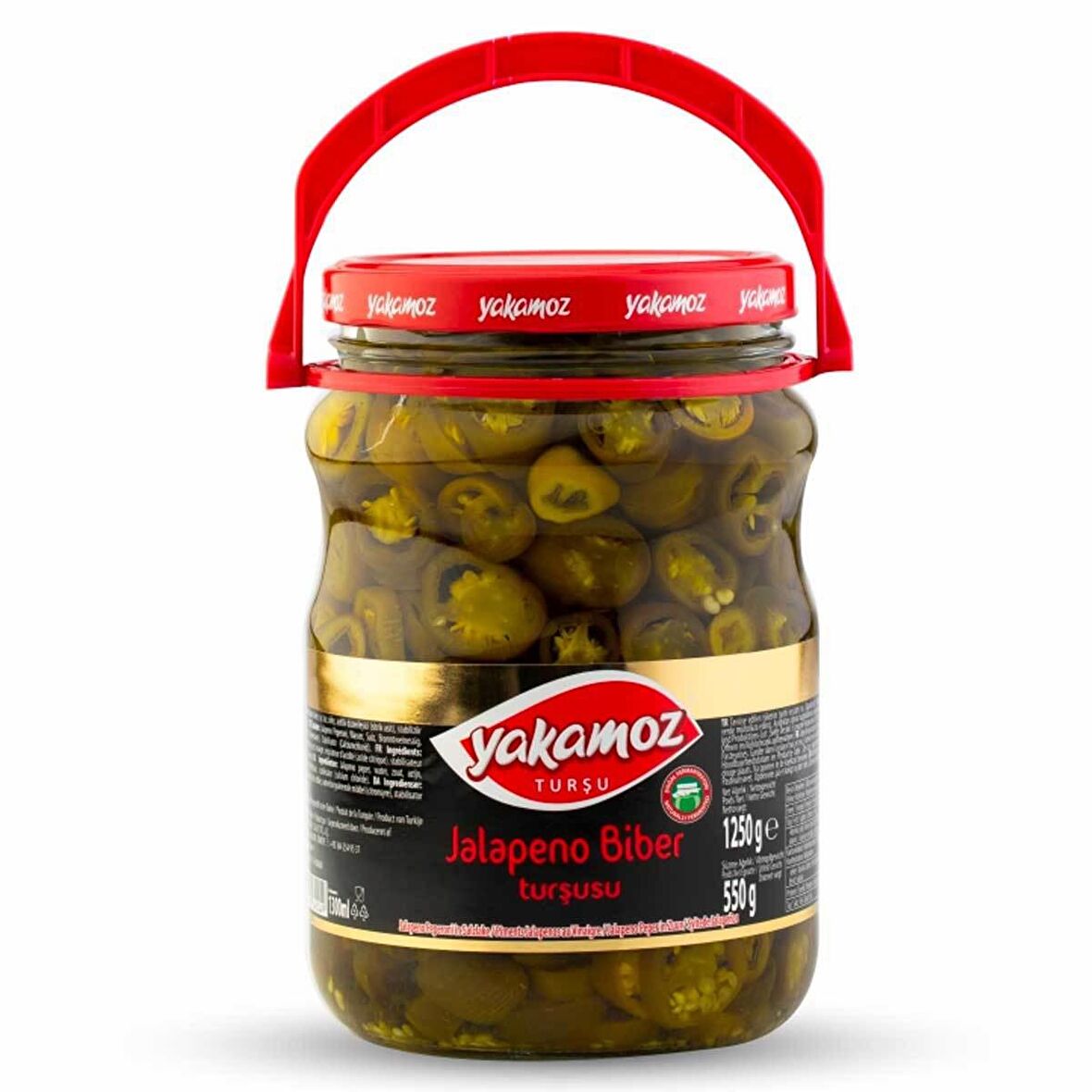 YAKAMOZ 1250 GR JALAPENO TURSUSU CAM