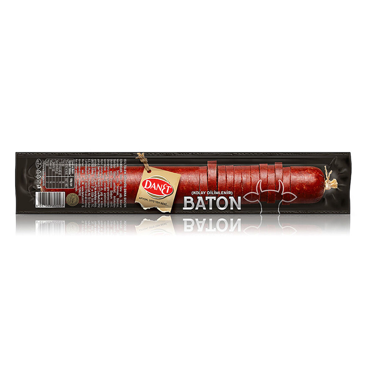 Danet Dana Baton Sucuk | Isıl İşlem Görmüş | 300 gr