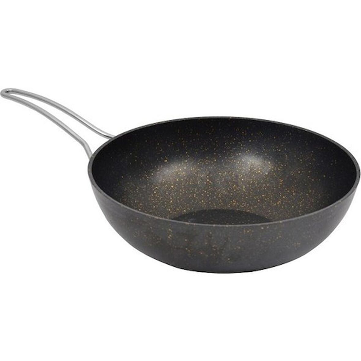 Nurgaz Granit Döküm Wok Tava 28Cm Ng 176