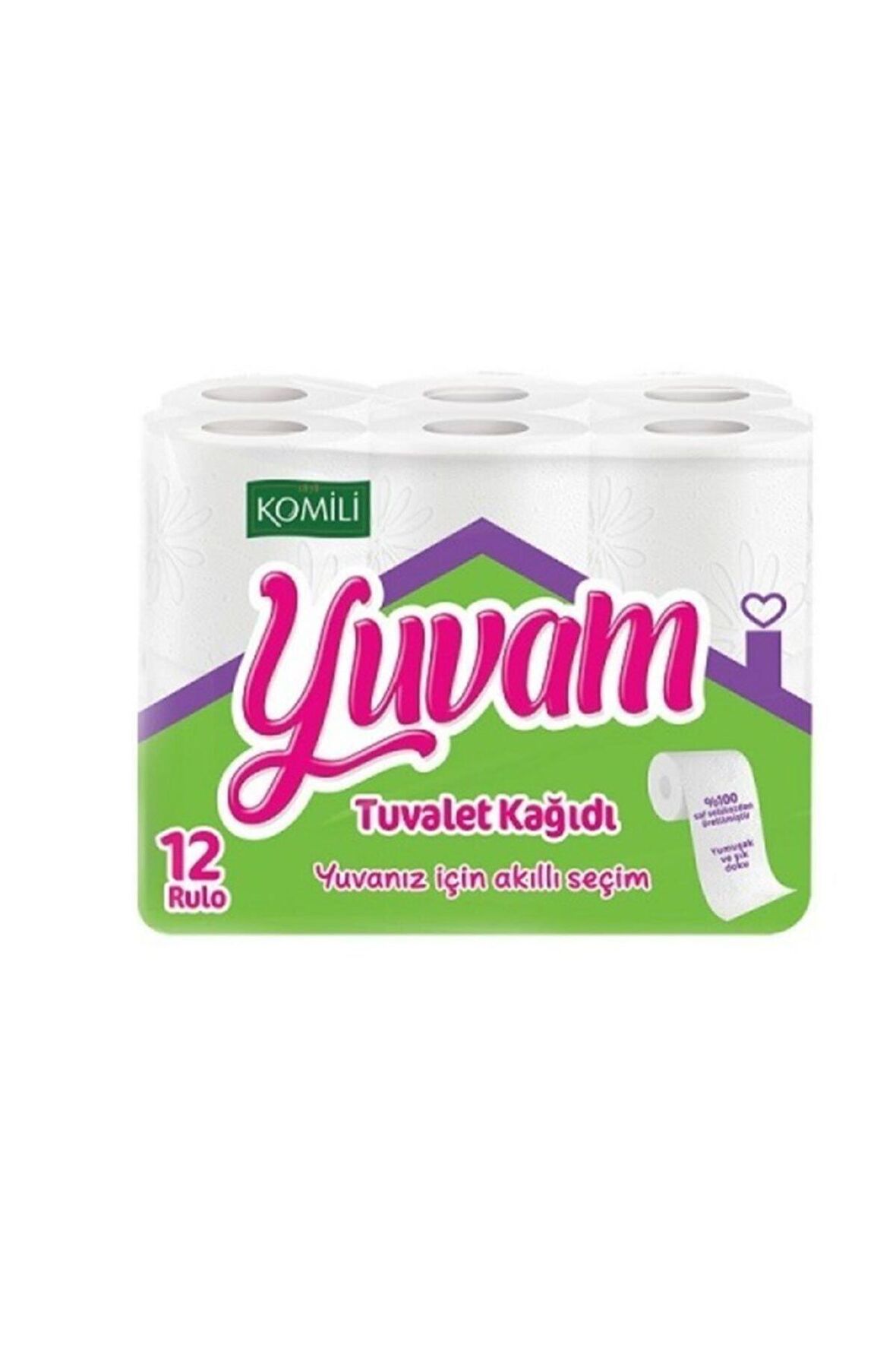 Komılı Tuvalet Kagıdı 12'lı Pro