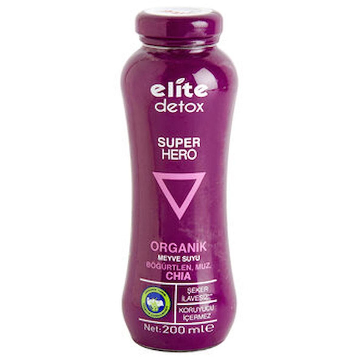 Elite Böğürtlen - Chia - Muz Aromalı Meyve Suyu 200 ml