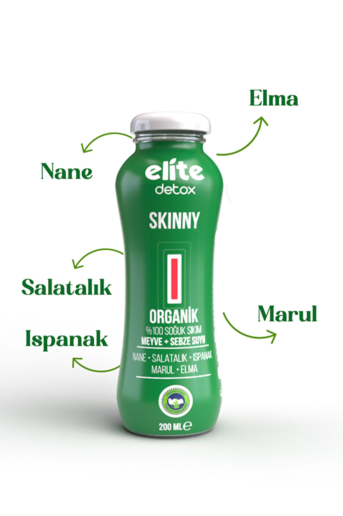 Organik Detox Skınny 200 Ml