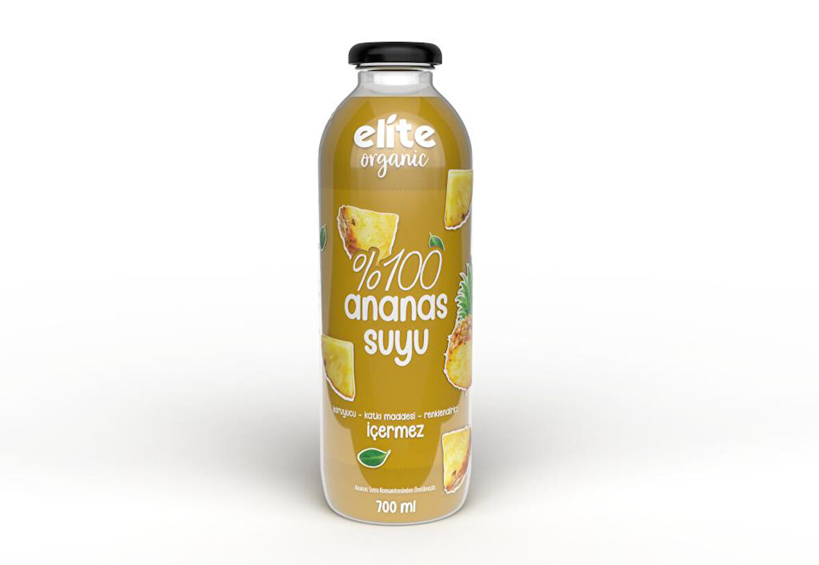 Organik %100 Ananas Suyu 700 Ml