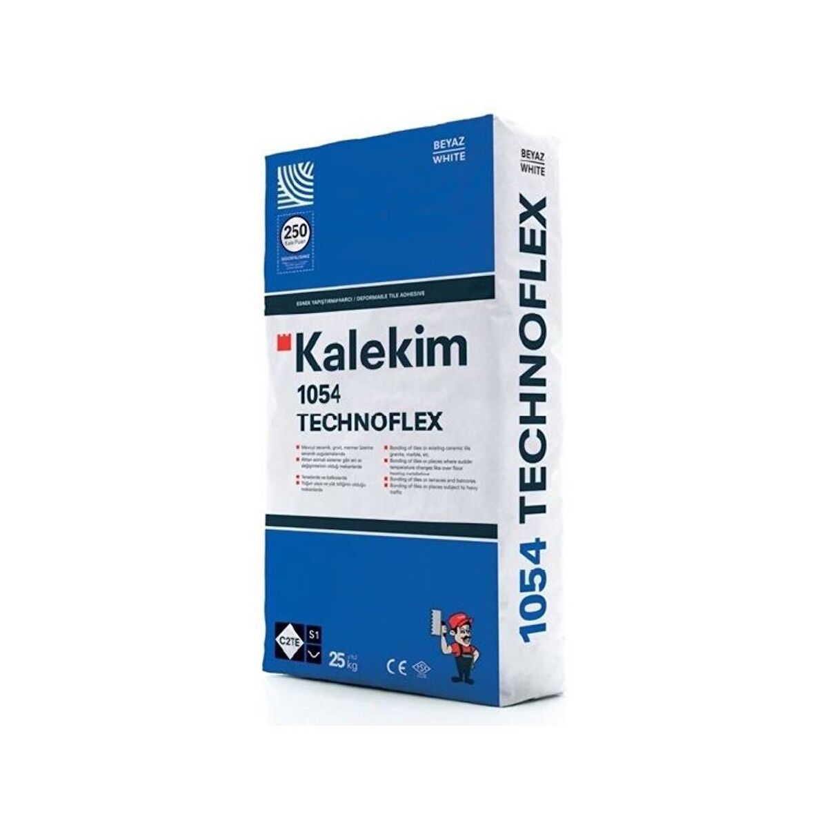 Kalekim Technoflex 1054 Beyaz Yapıştırma Harcı 25 kg