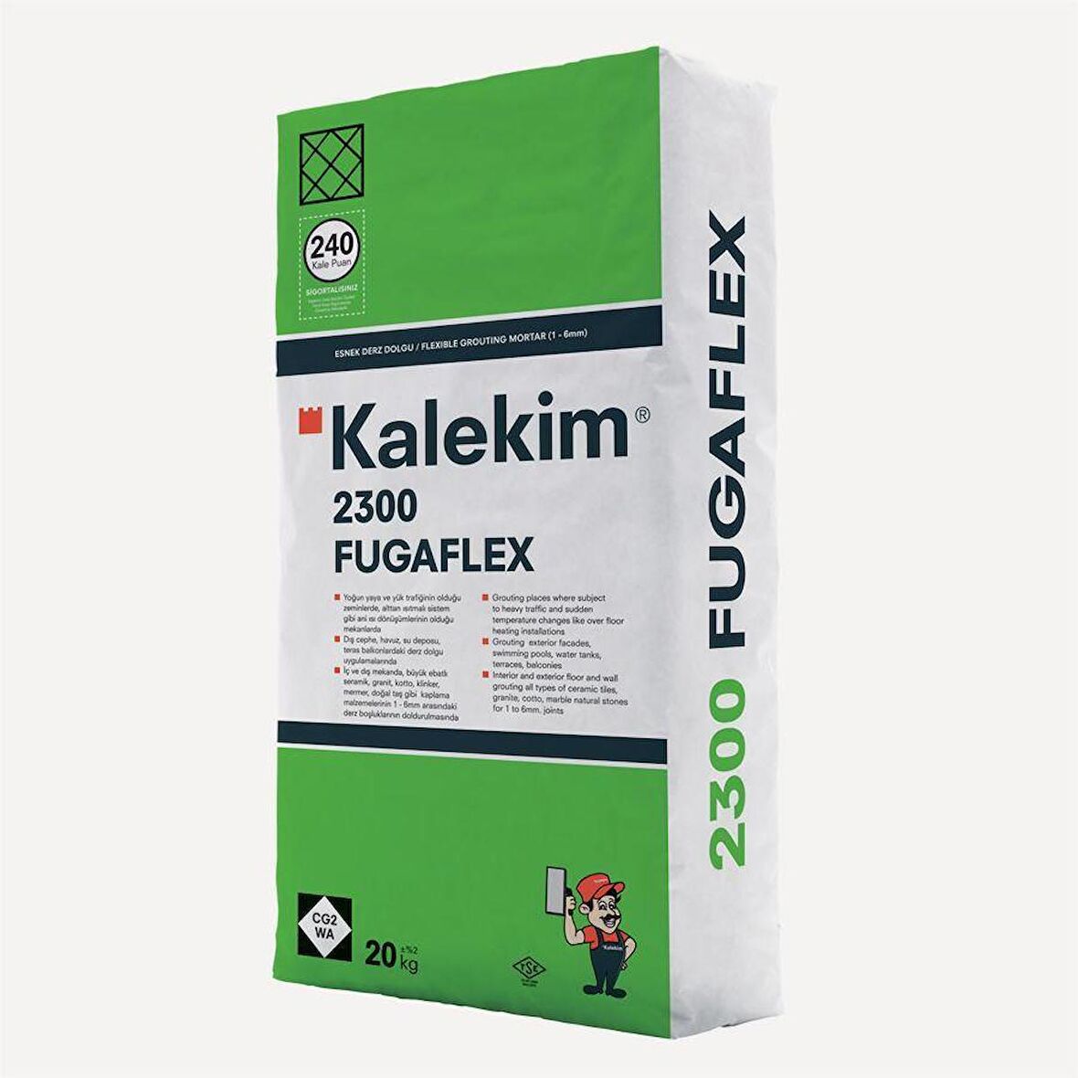 Kalekim 25351 Fugaflex Beyaz 5 Kg