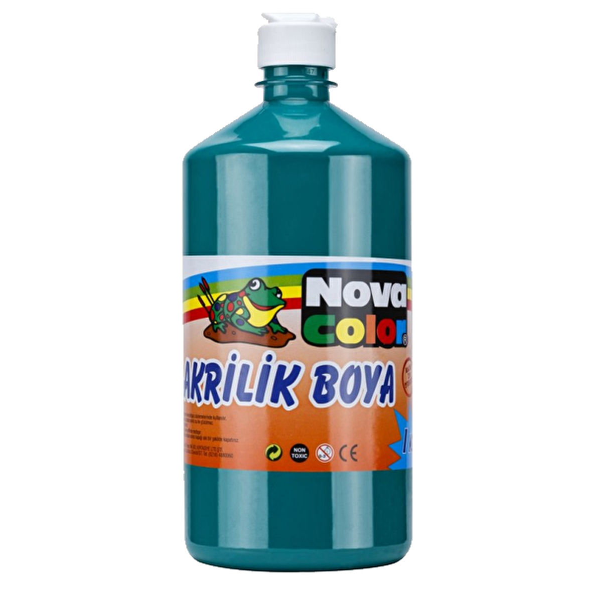 Nova Color Akrilik Boya 1 KG Yeşil NC-224