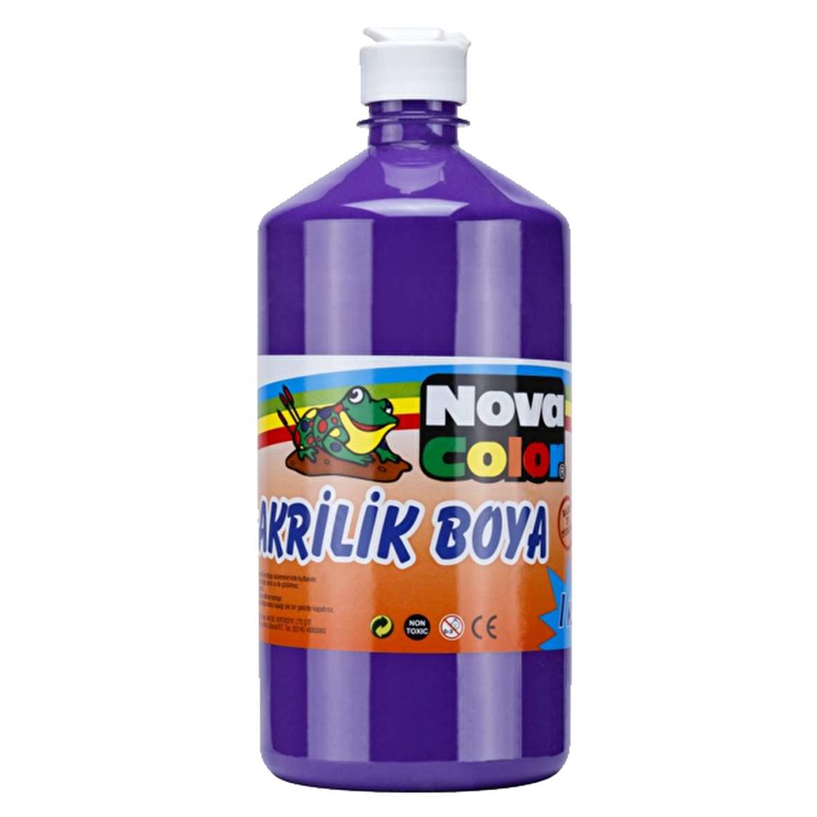 Nova Color Akrilik Boya 1 KG Mor NC-229