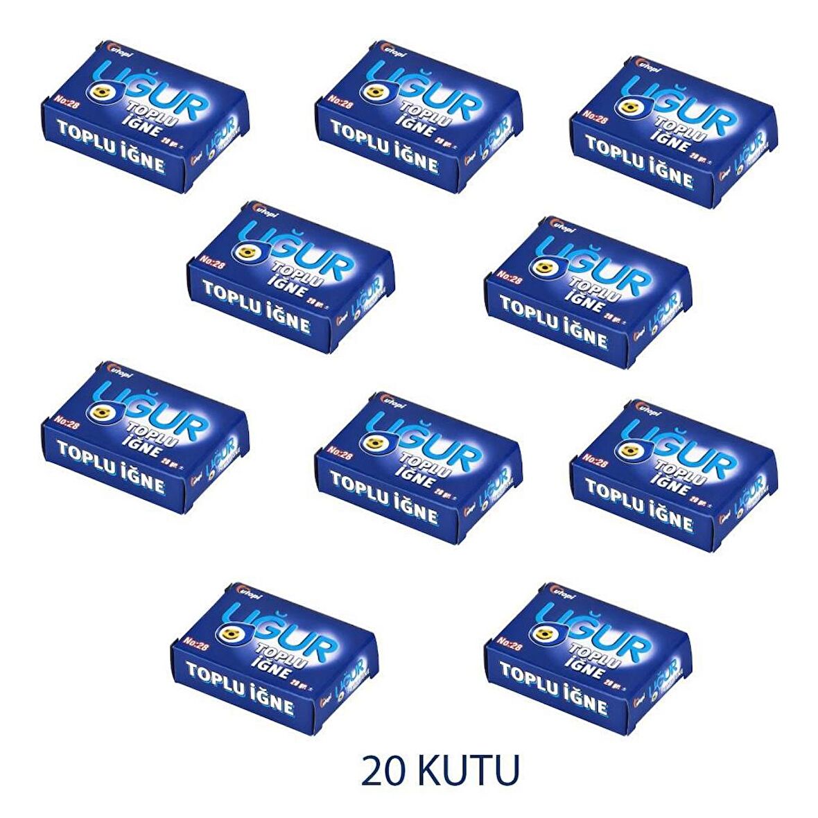 Uğur Toplu Iğne 28 Mm 20 gr 20 Kutu