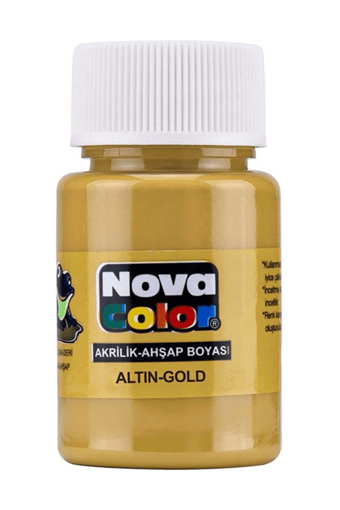 Nova Color Akrilik Boya 30 Cc Altın 4 adet