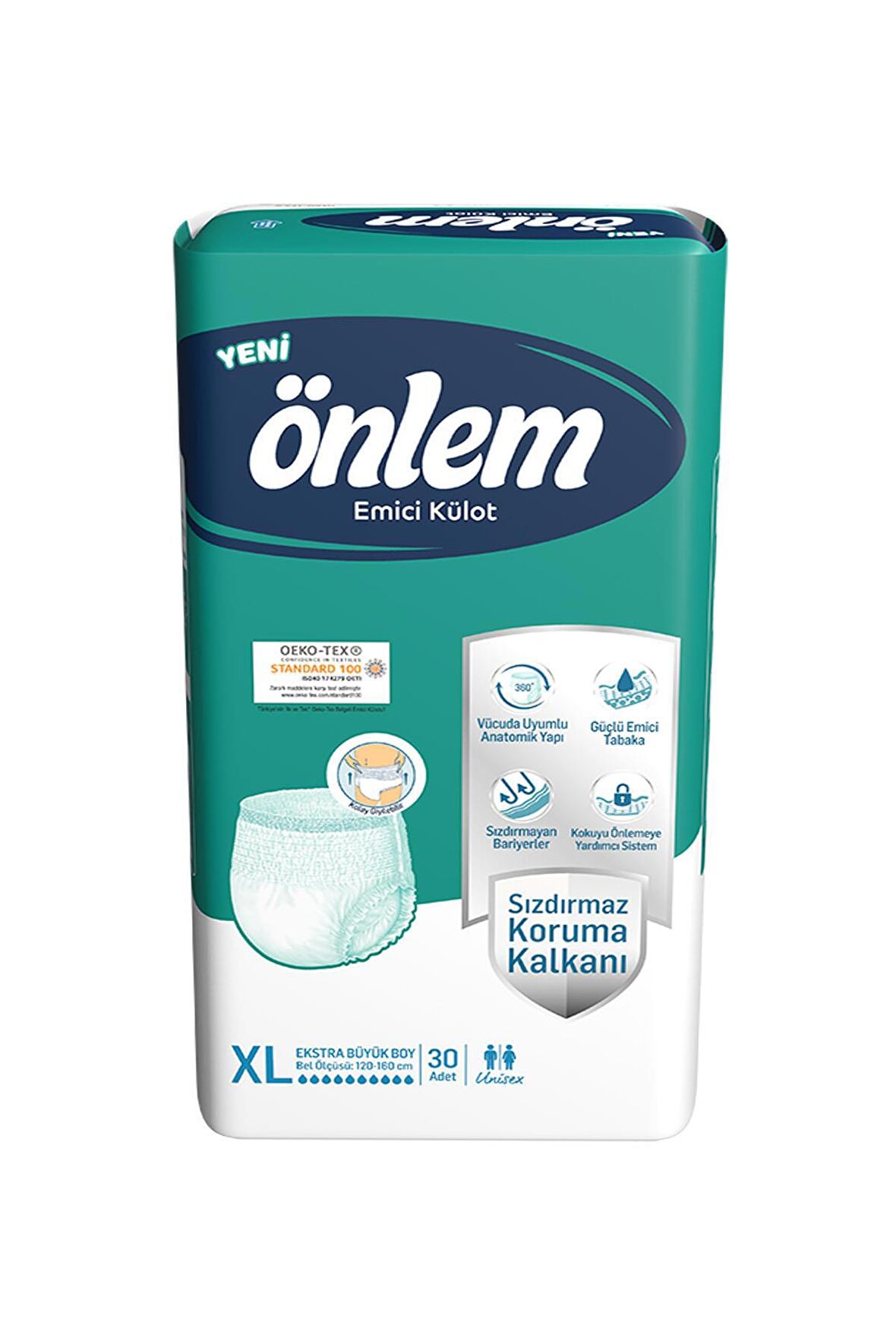 ÖNLEM EMİCİ KÜLOT EKO  XL LARGE 30