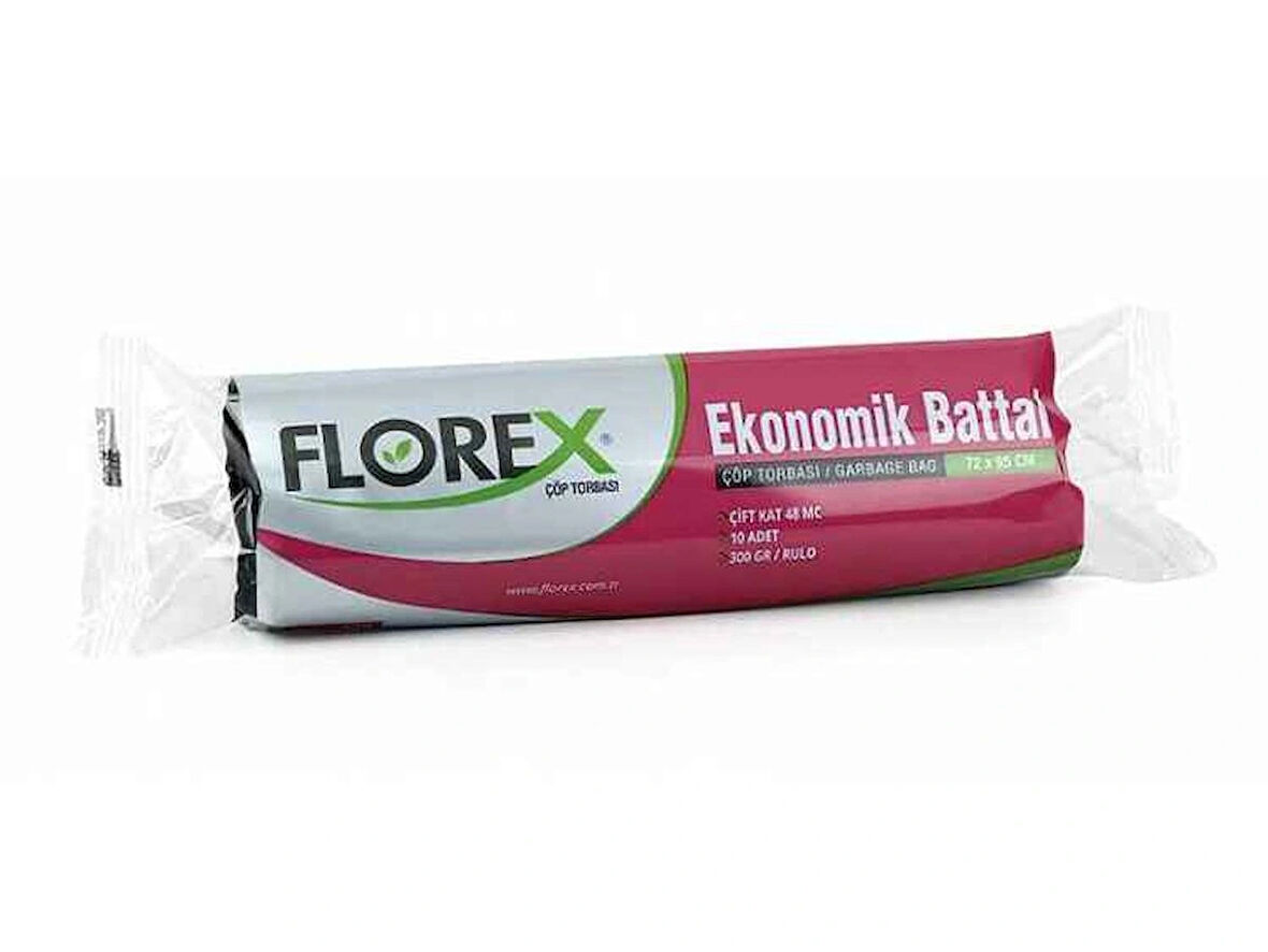 Florex 522 Eko Battal Mavi Çöp Poşeti