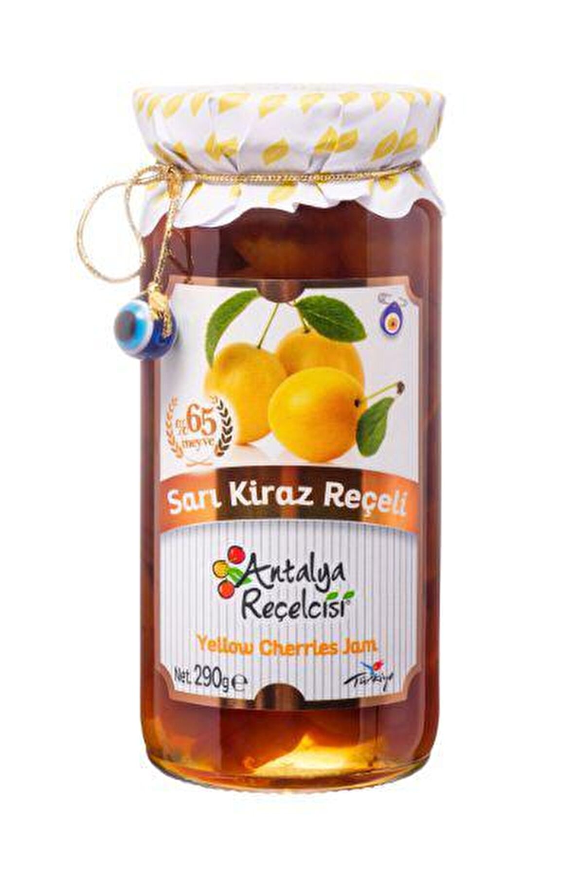 Sarı Kiraz Reçeli 290g Gurme Serisi