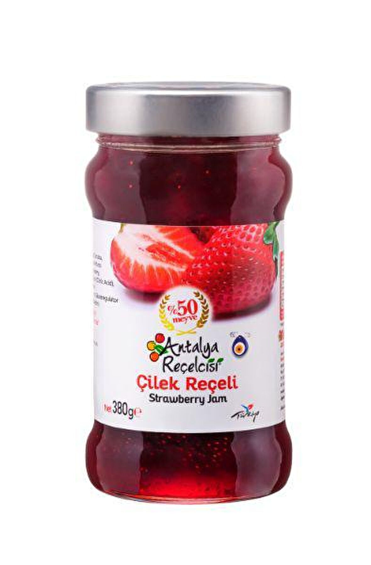 ANTALYA REÇELCİSİ ÇİLEK REÇELİ 380GR