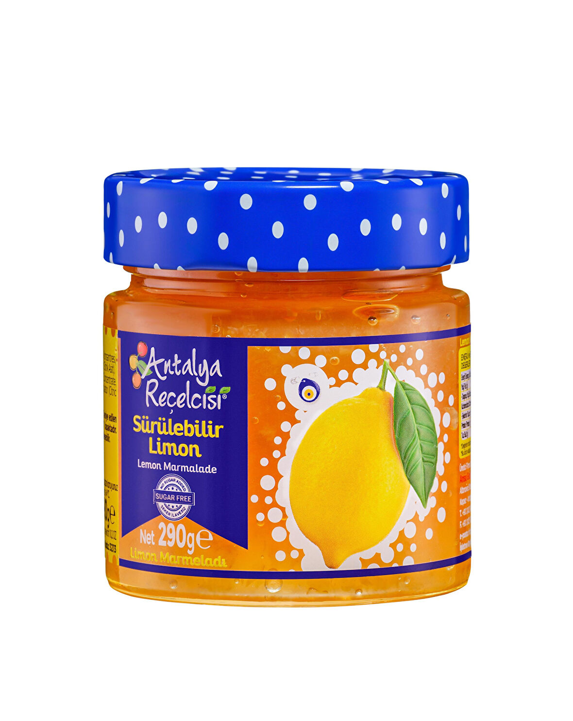 Sürülebilir Limon Marmeladı 290 Gr