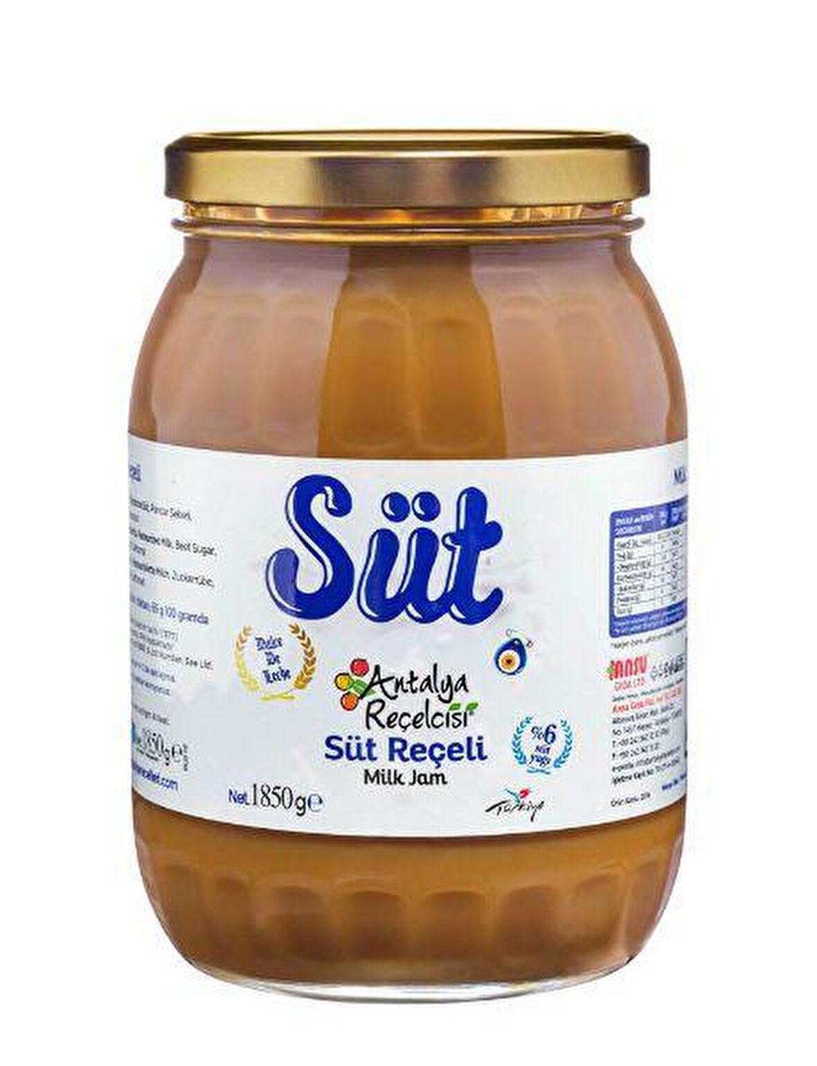 Süt Reçeli 1850g