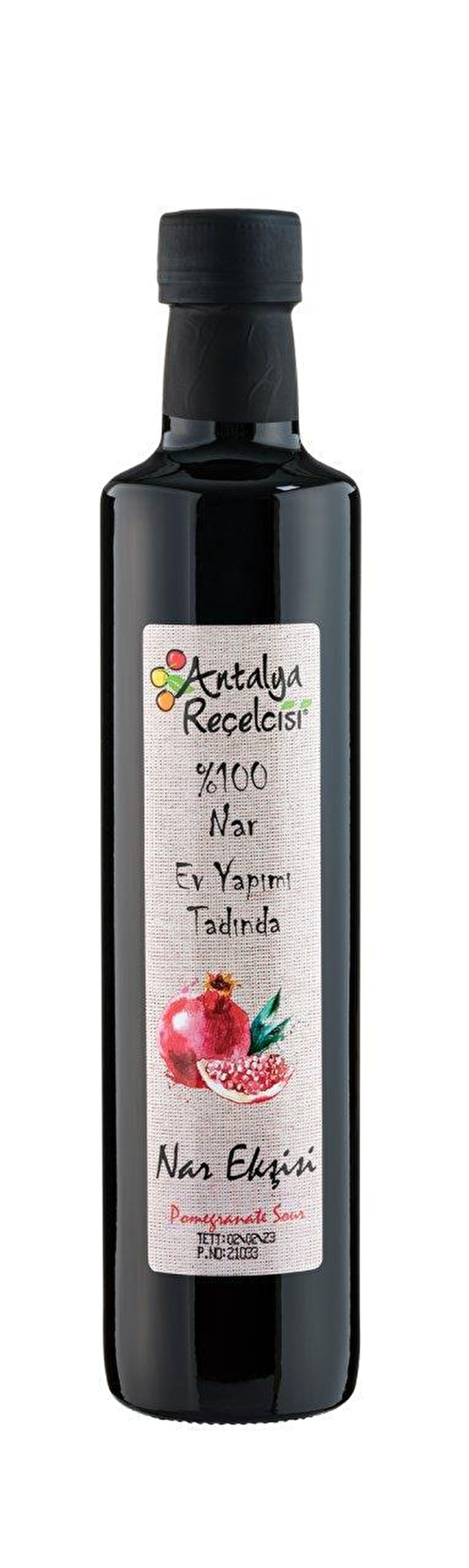 ANTALYA REÇELCİSİ %100 NAR EKŞİSİ 500ML CAM CLASSY