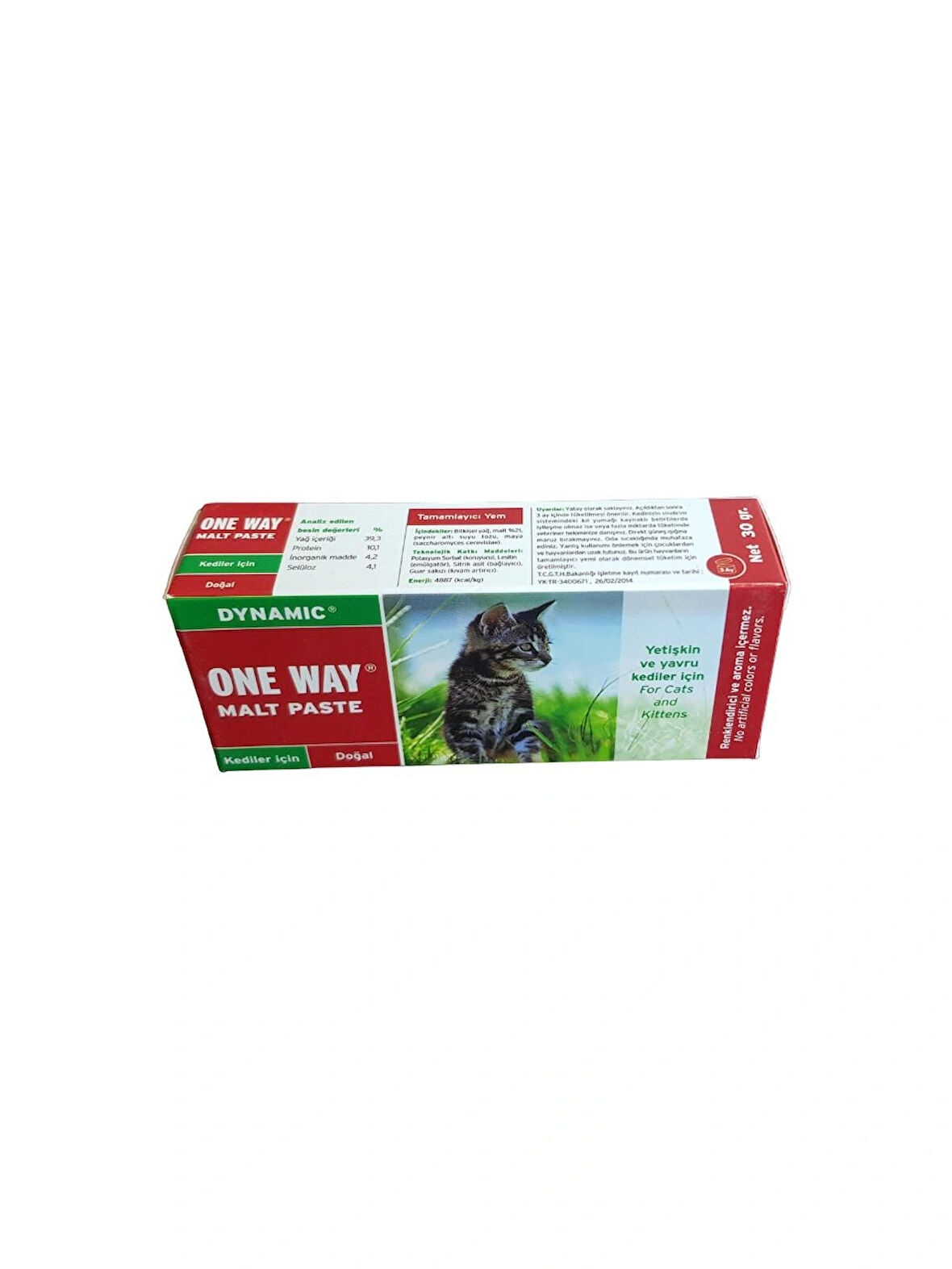 Oneway One Way Kedi Malt Macunu 30 Gr