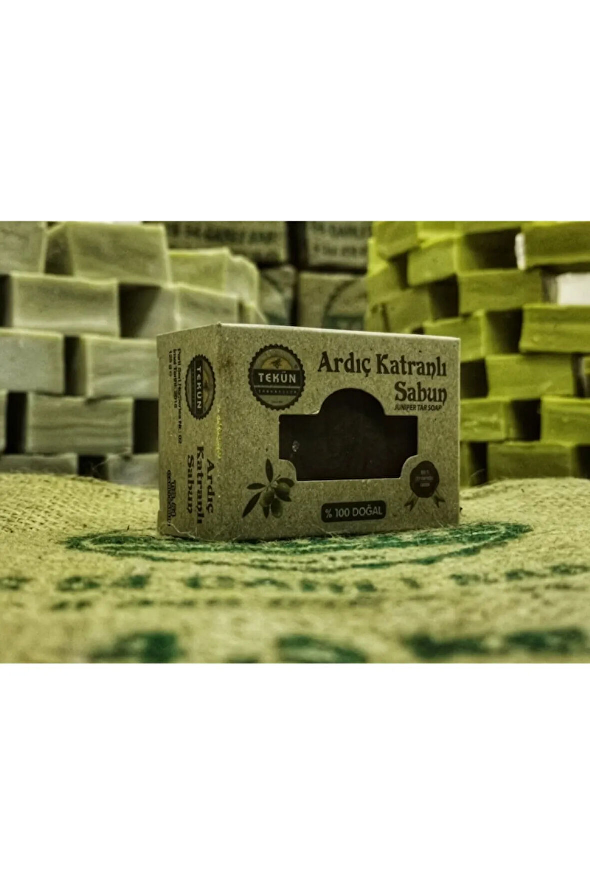 120 Gr Ardıç Katranlı Organik Sabun