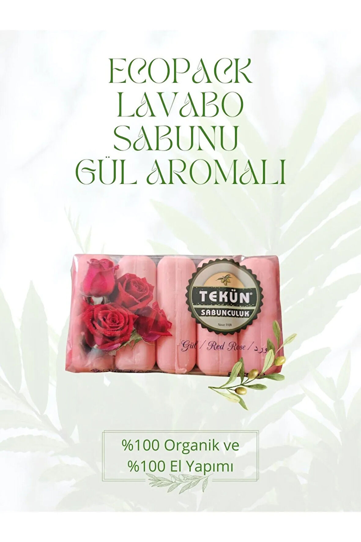 275 Gr 5'li Paket Gül Aromalı Lavabo Sabunu 