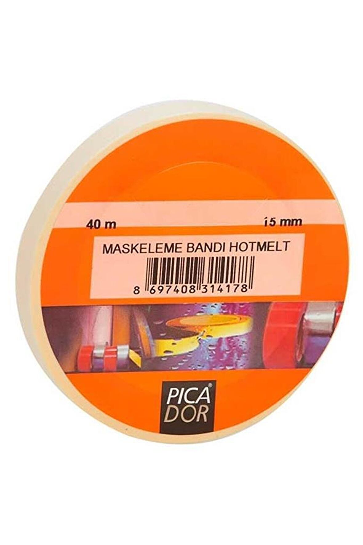 Picador 15 Mm x 40 Mt Maskeleme Bandı 3'lü