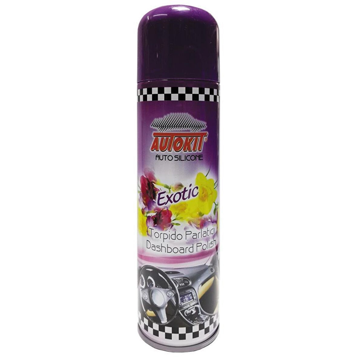 Torpido Parlatıcı Kokulu Oto Silikonu Exotic 200ml