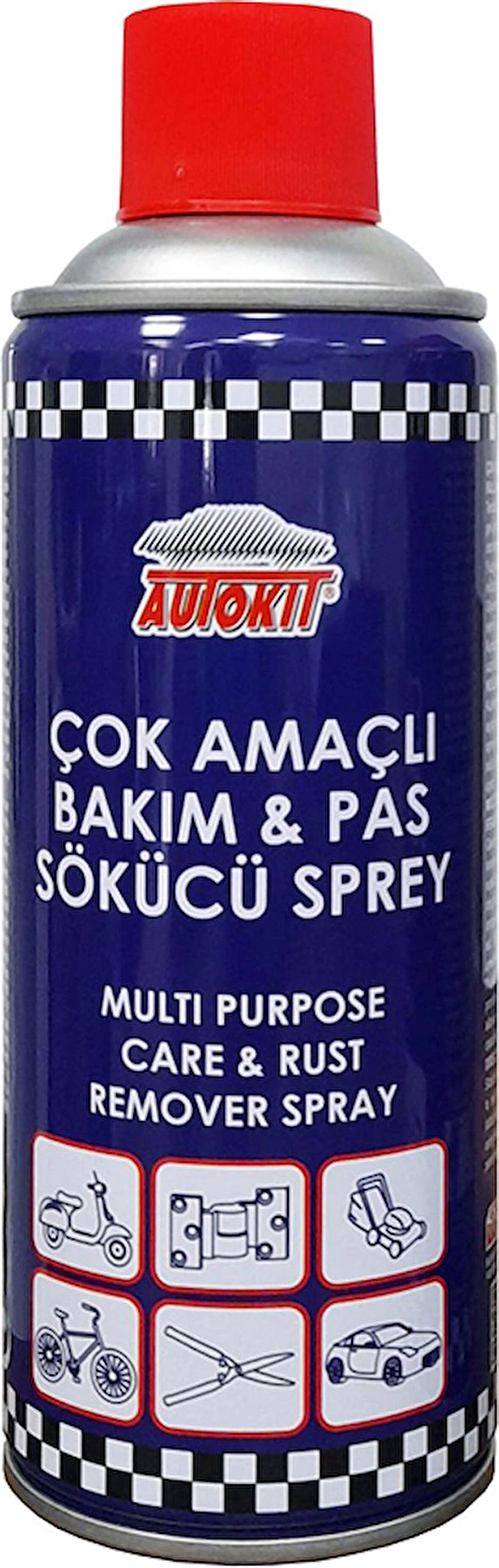 Autokıt Çok Amaçlı Bakım & Pas Sökücü Sprey 400 ml – FA1-589
