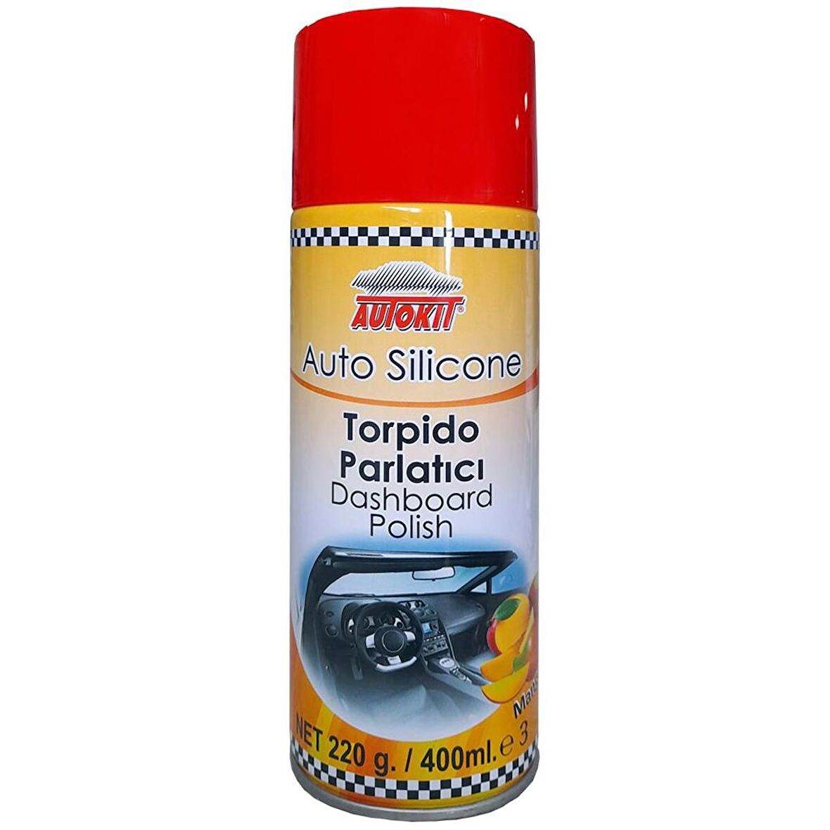 Autokit Torpido Parlatıcı Mango 400 Ml