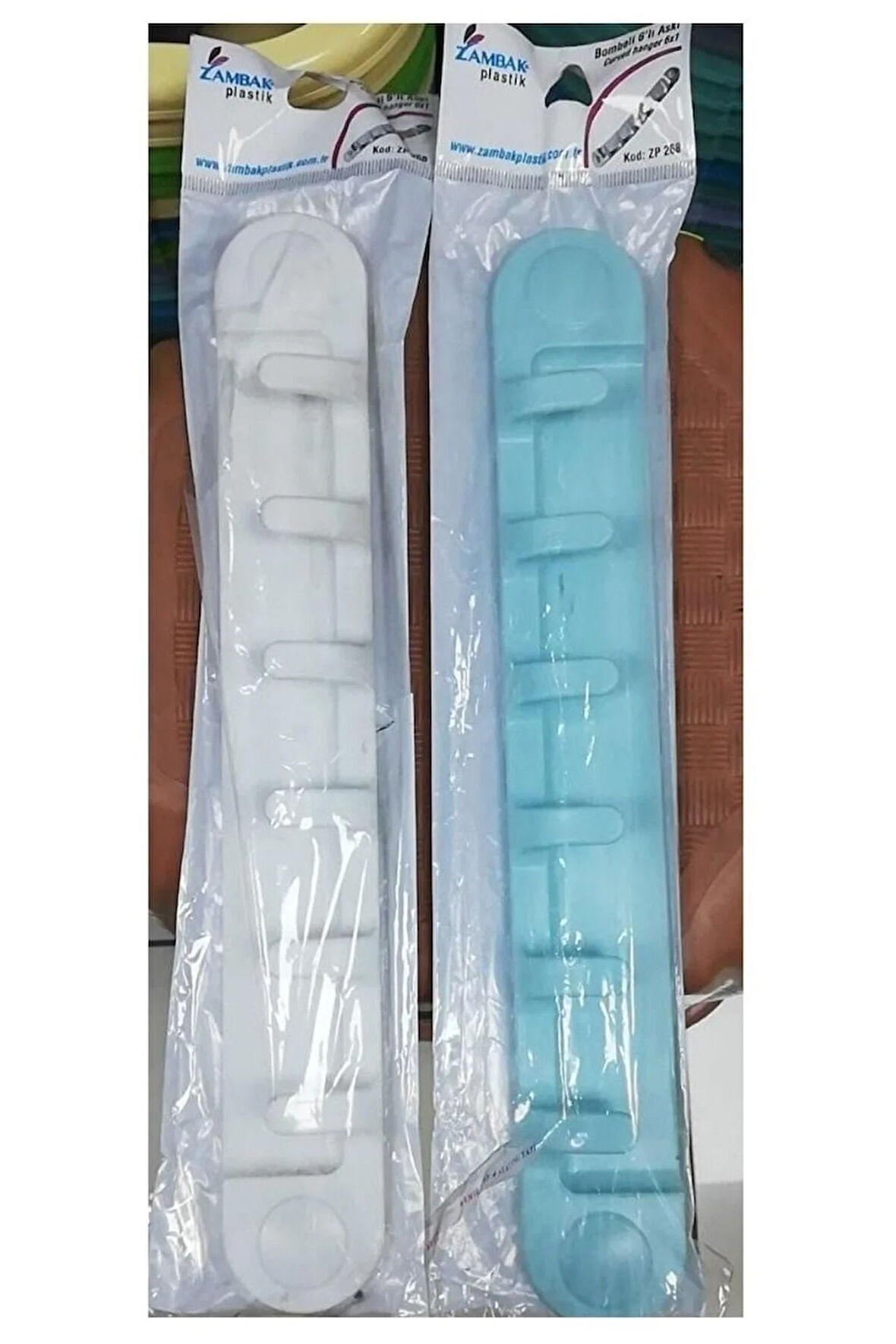 Zambak Zam 268 Uzun Havlu Askısı 6'lı