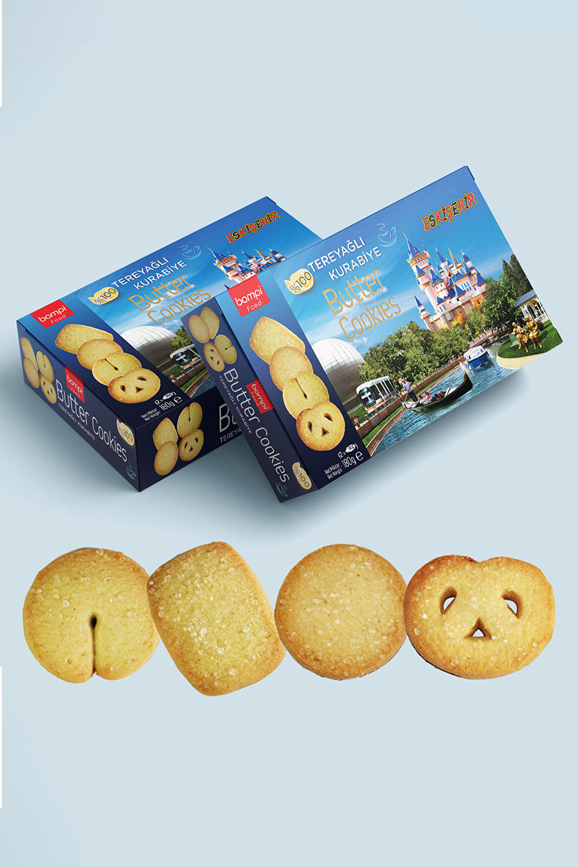 BOMPİ %100 TEREYAĞLI KURABİYE 180 GR