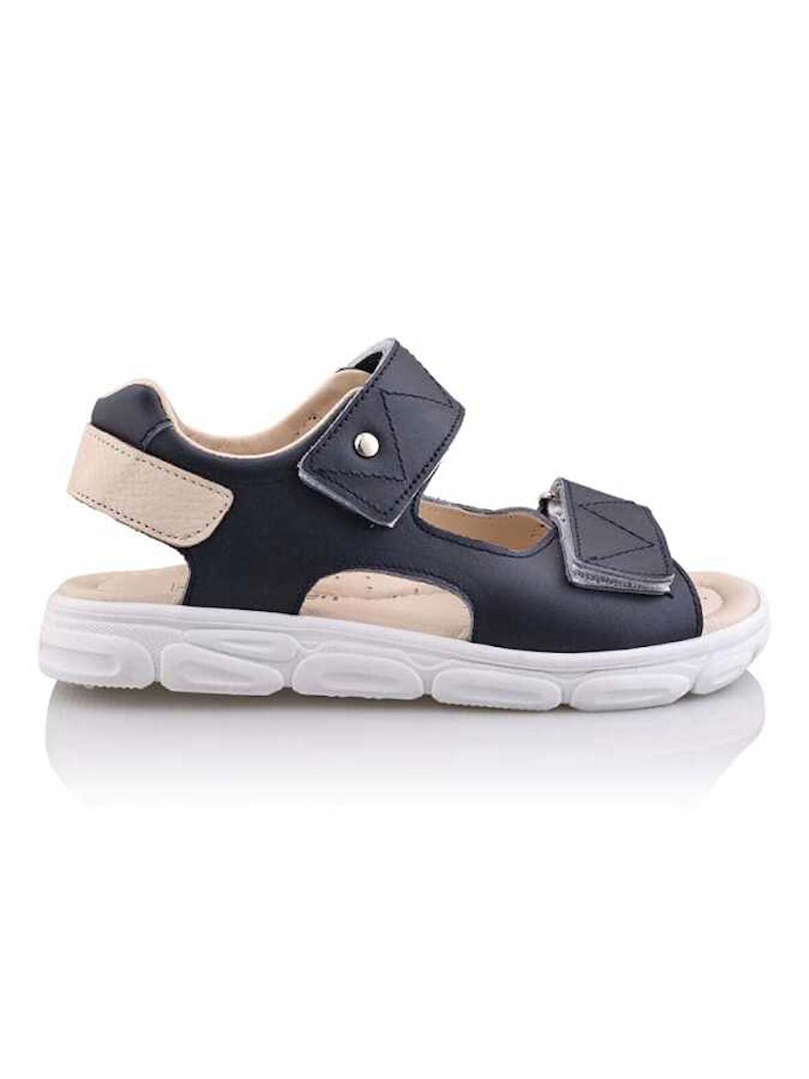GÖRK Bebe Çocuk Genç Ortopedik Hakiki Deri Unisex Kız Erkek Sandalet