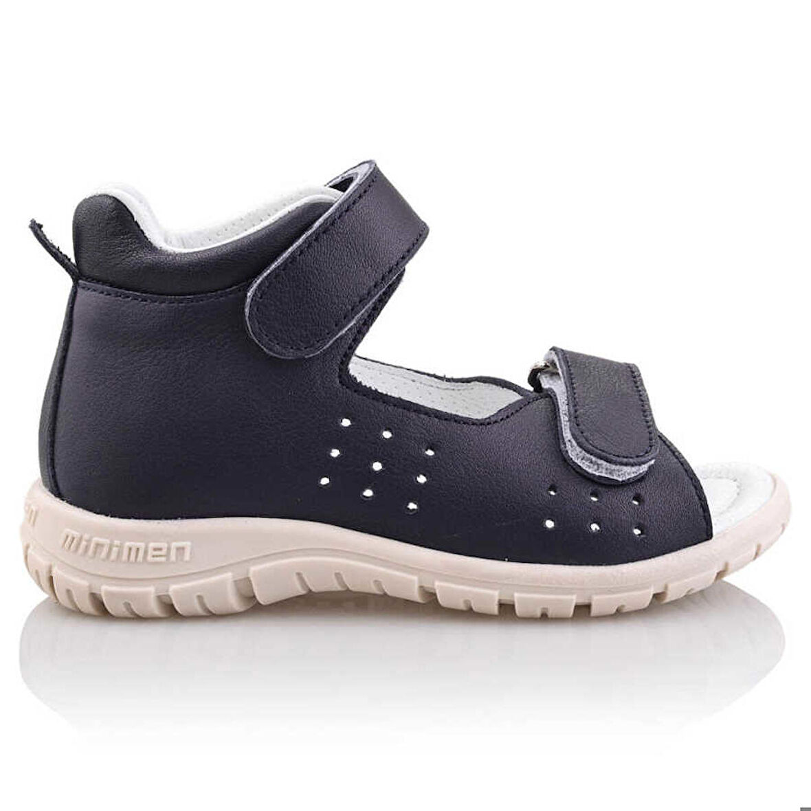 GÖKÇE Bebe Çocuk Genç Kız Erkek Unisex Günlük Hakiki Deri Sandalet