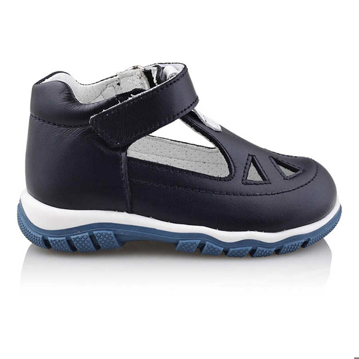 UTKU Bebe Çocuk Kız Erkek Unisex Günlük Hakiki Deri Ortopedik Ayakkabı