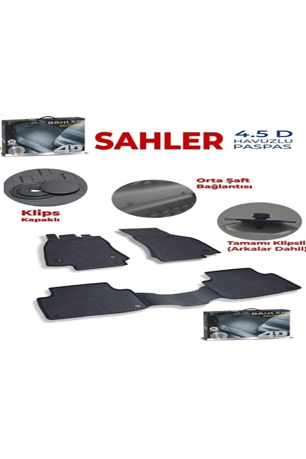 Sahler Sahler Mercedes C serisi W204 2007-2014  Oto Paspas