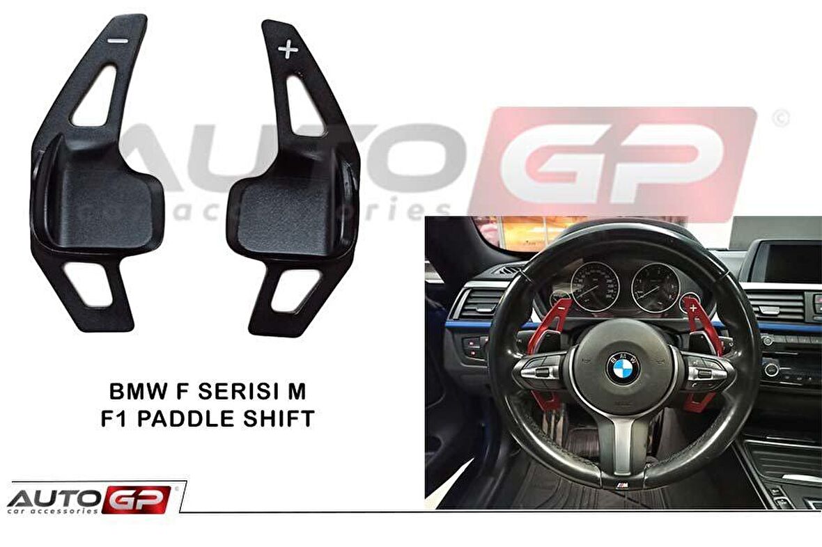 Bmw F10 m direksiyon f1 vites kulakçık paddle shift siyah