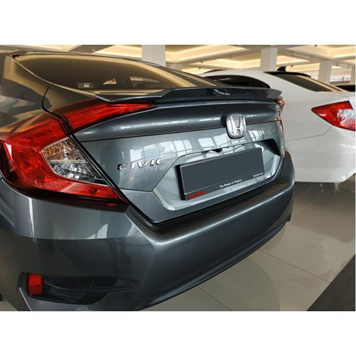 Honda civic fc5 bagaj üstü spoiler kulaklı model 2016+