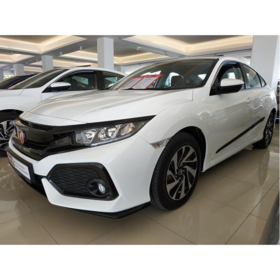 Honda civic fc5 için uygundur kapı koruma çıtası siyah 4 parça