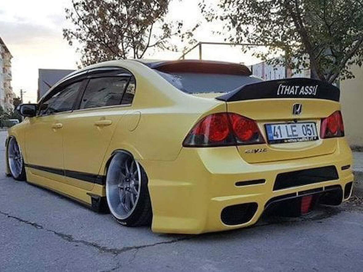 AUTOGP  Honda civic fd6 uyumlu bagaj üstü spoon spoiler 2006 / 2009
