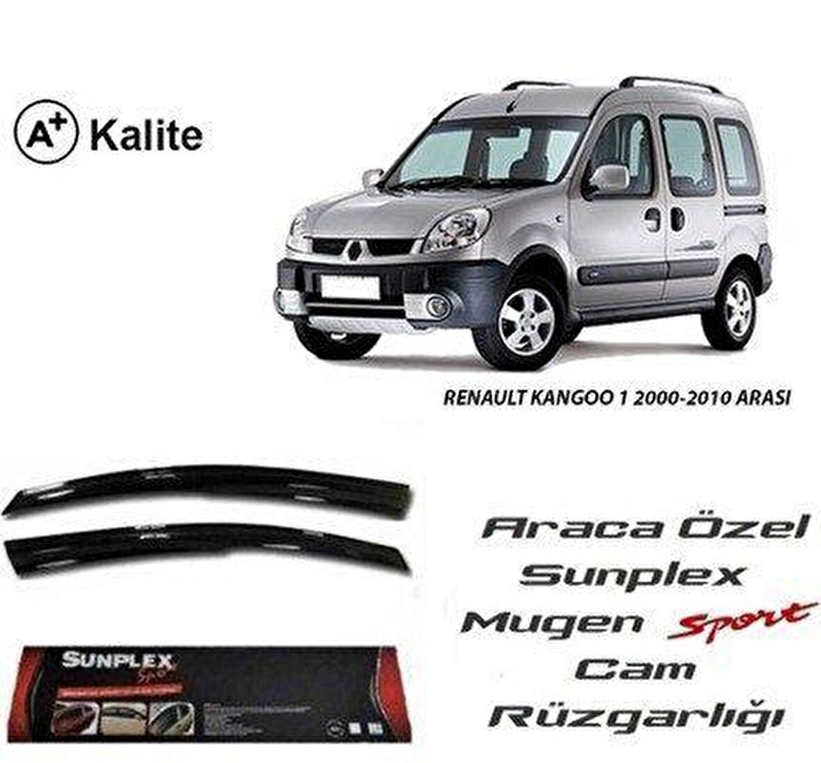 Renault kango cam rüzgarlığı 1998+ mugen tip sunplex