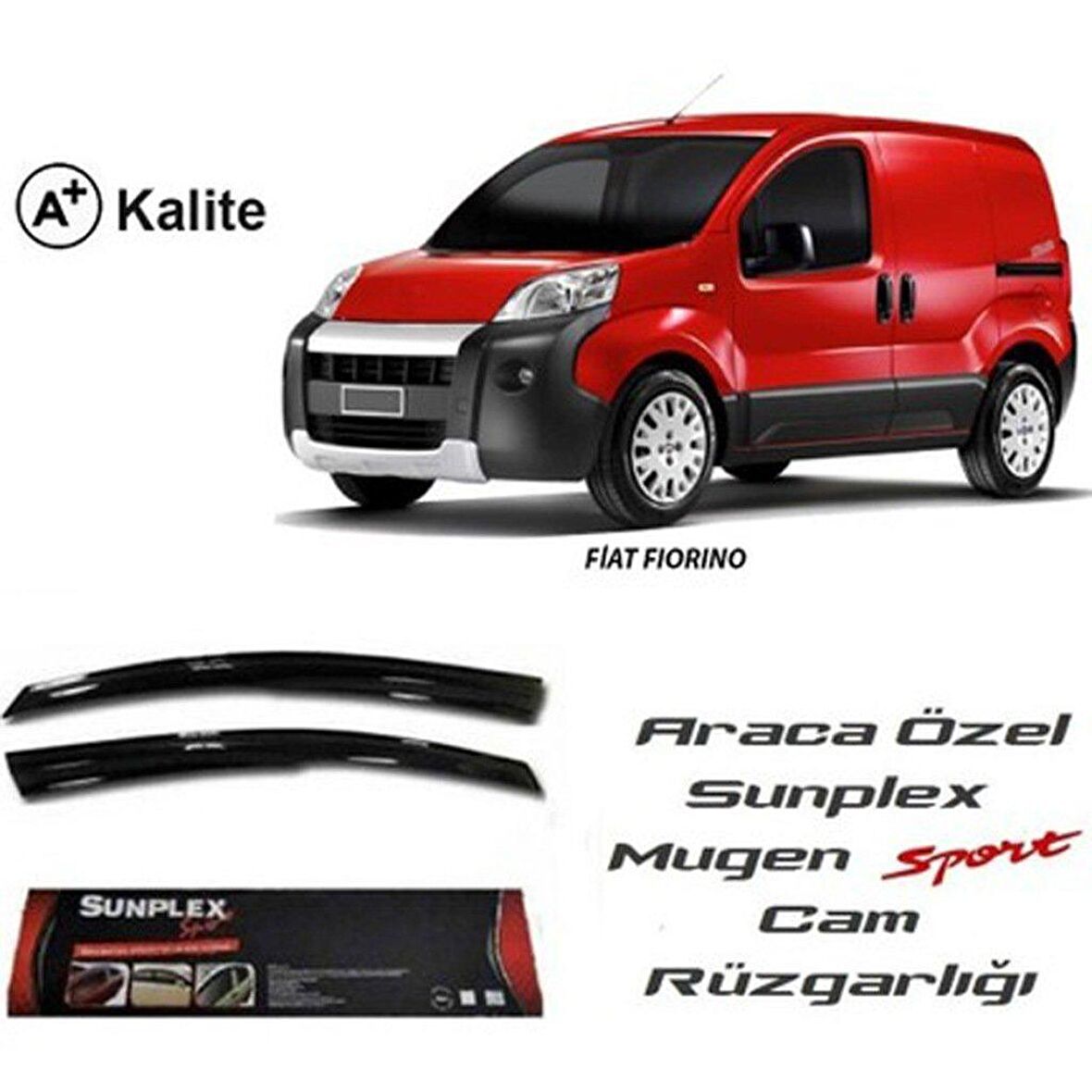 Peugeot bipper cam rüzgarlığı mugen tip sunplex