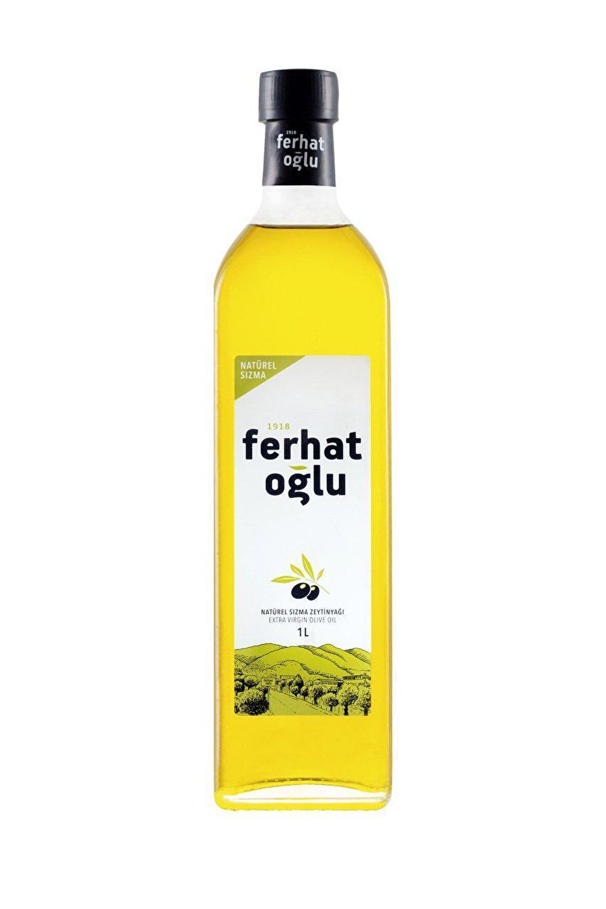 Ferhatoğlu Sızma Zeytinyağı 1 lt Cam 