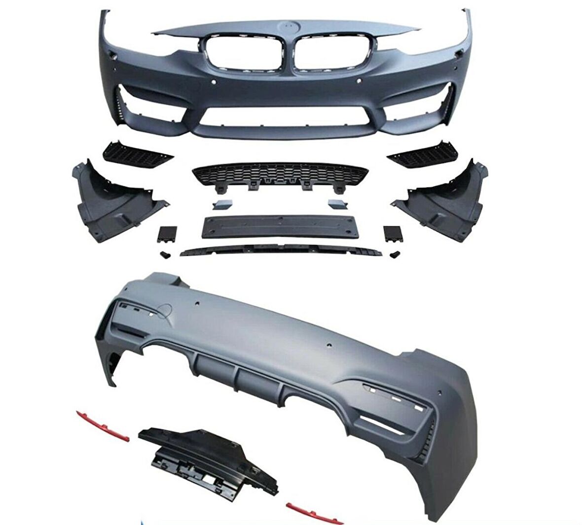 Bmw f30 m3 f80 body kit tampon seti 2012 / 2017