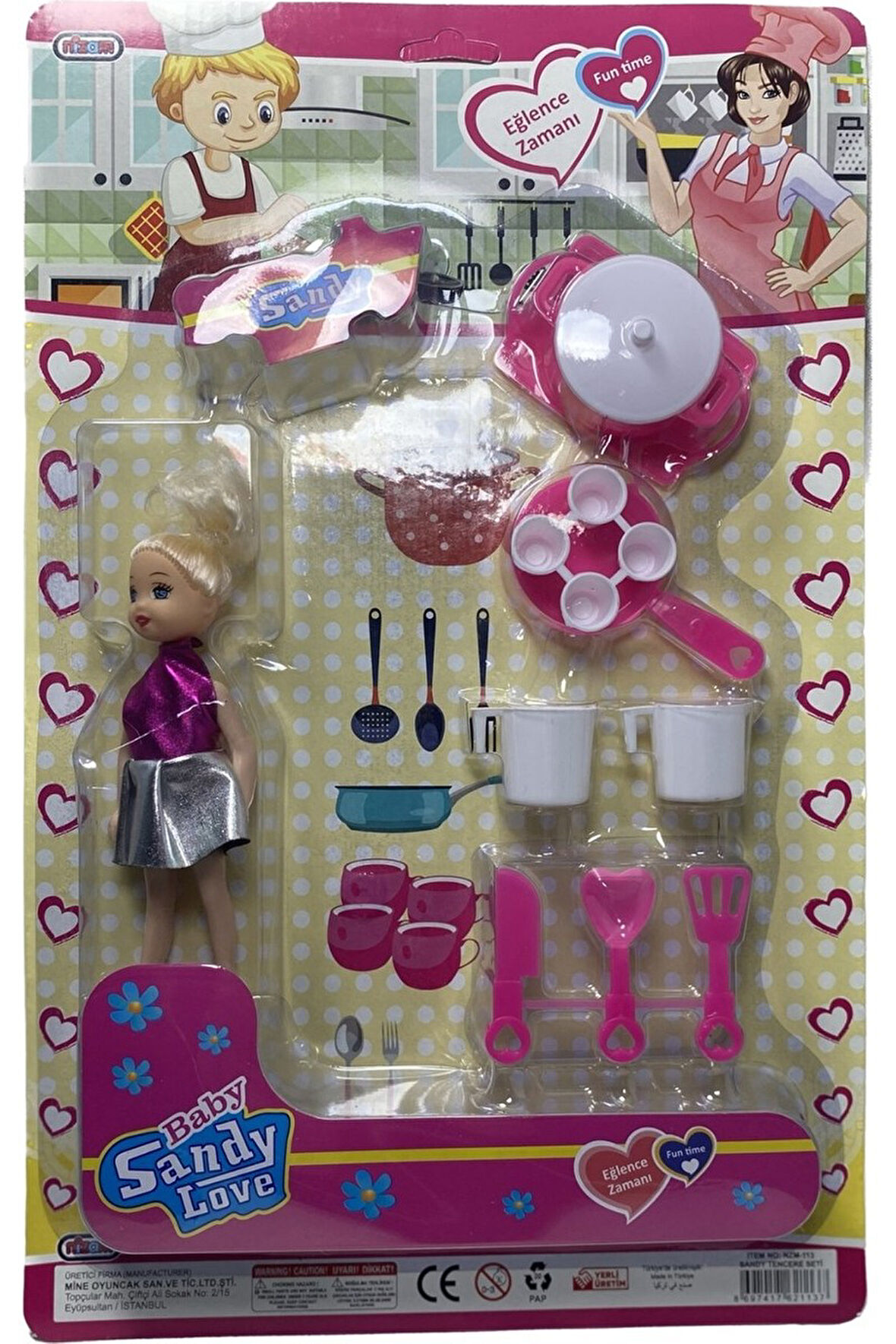 Nizam Nzm Sandy Tencere Seti