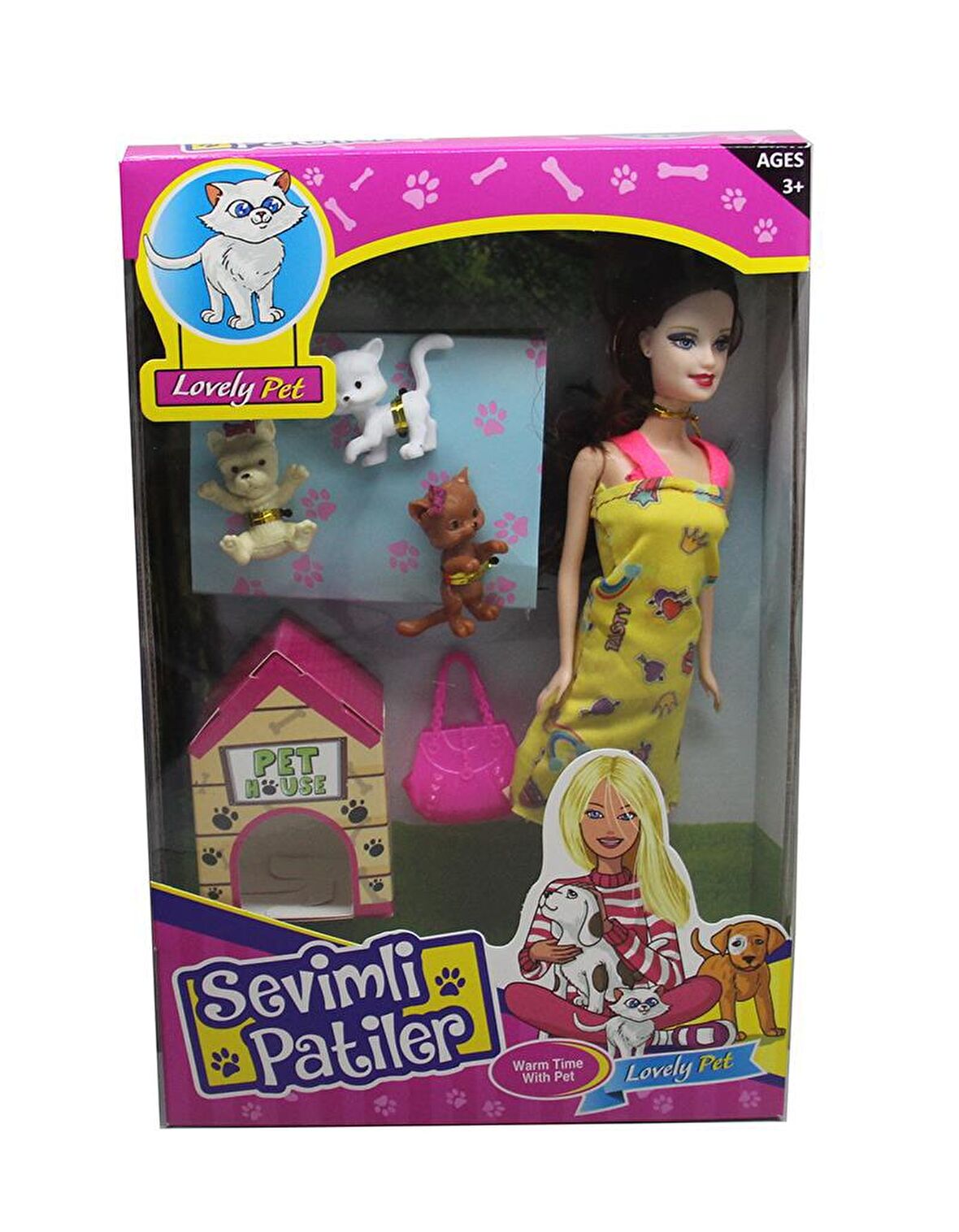 BEBEK SET SEVİMLİ PATİLER