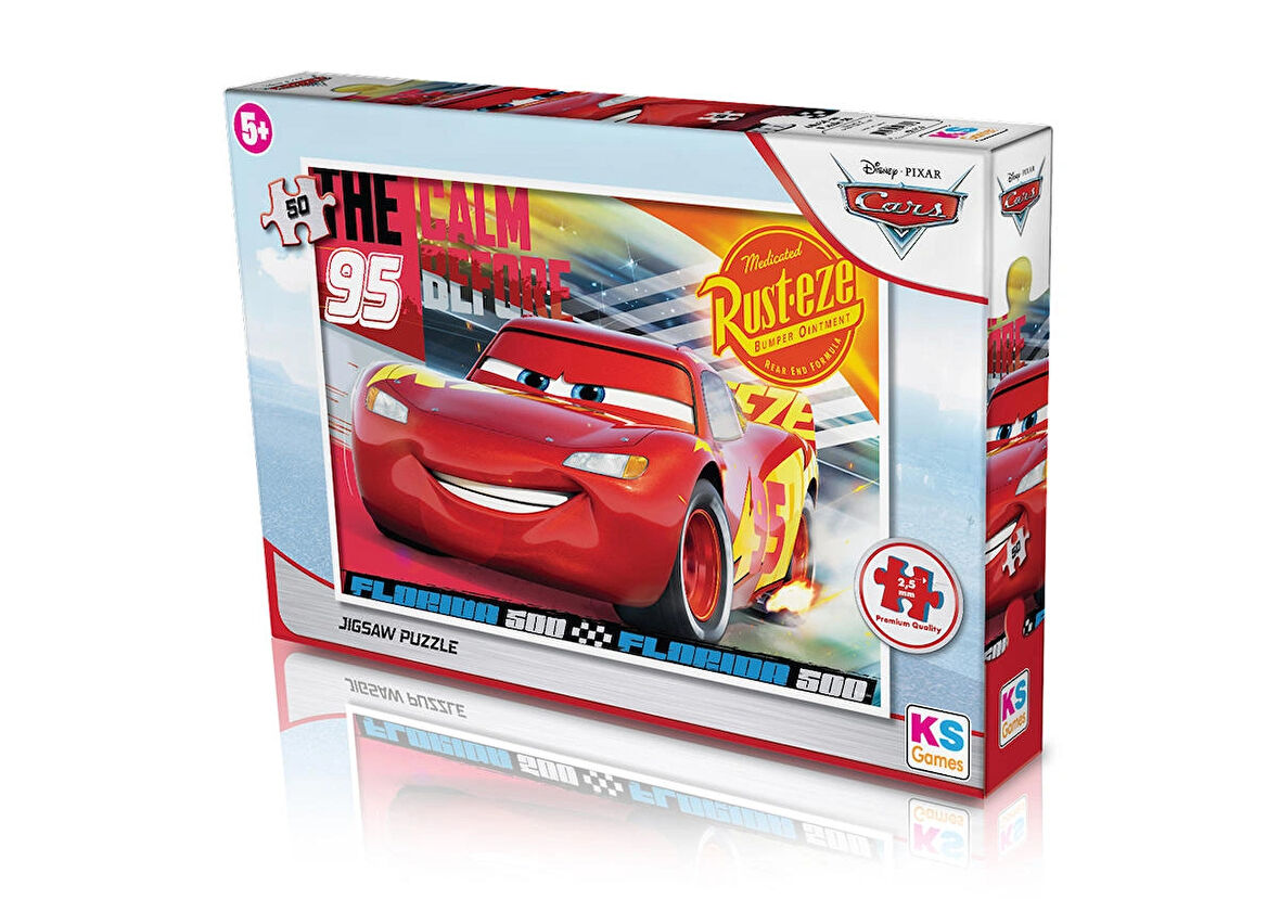 Ks Puzzle  Cars Arabalar 50 Parça Çocuk Puzzle