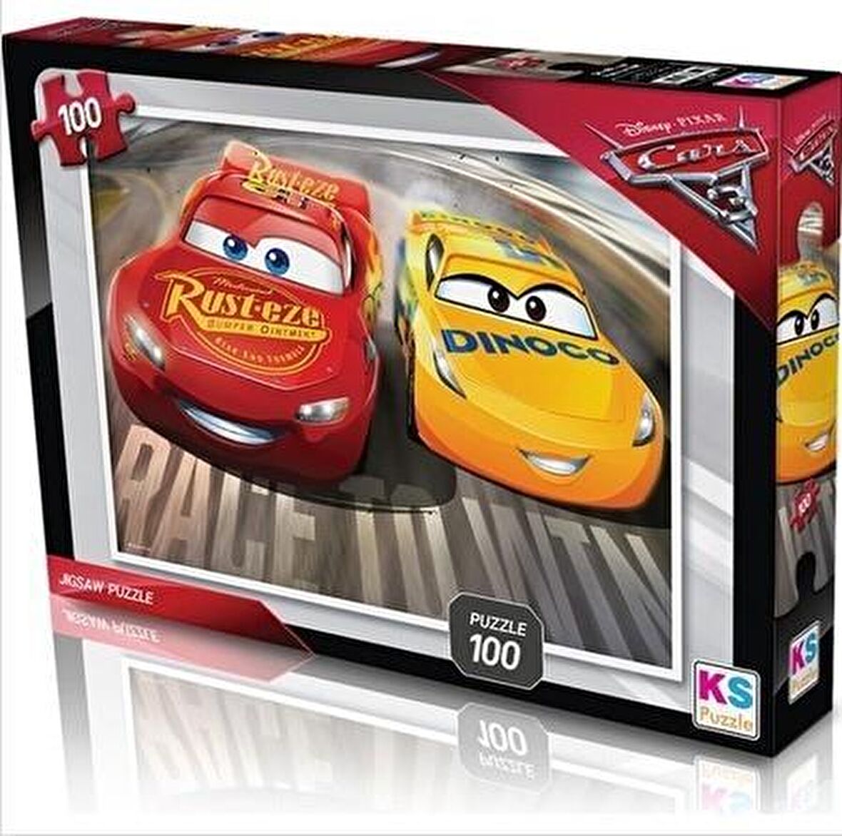 KS Games Taşıtlar 100 Parça Çocuk Puzzle