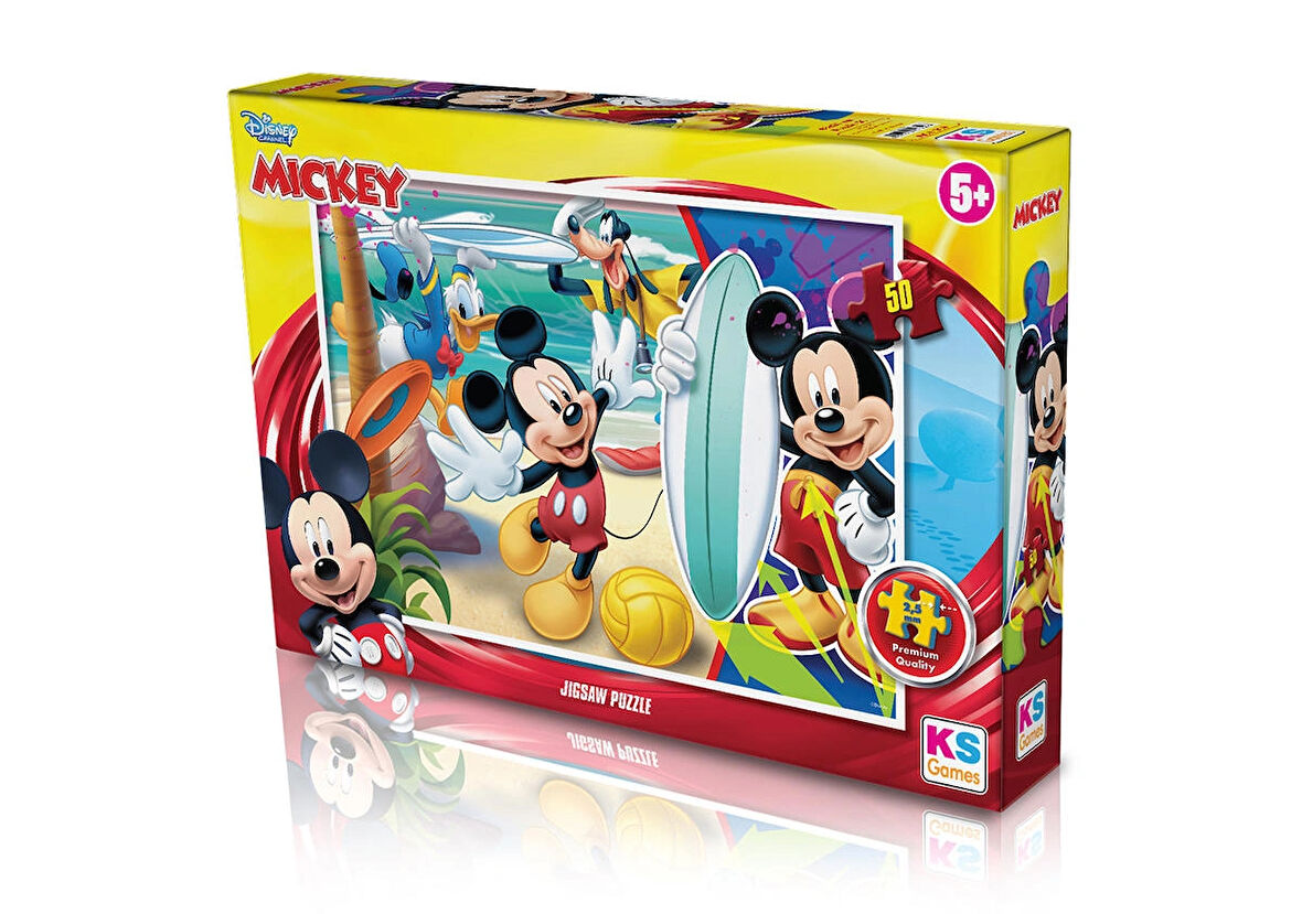 Ks Puzzle Disney Mickey 50 Parça Kutulu Puzzle