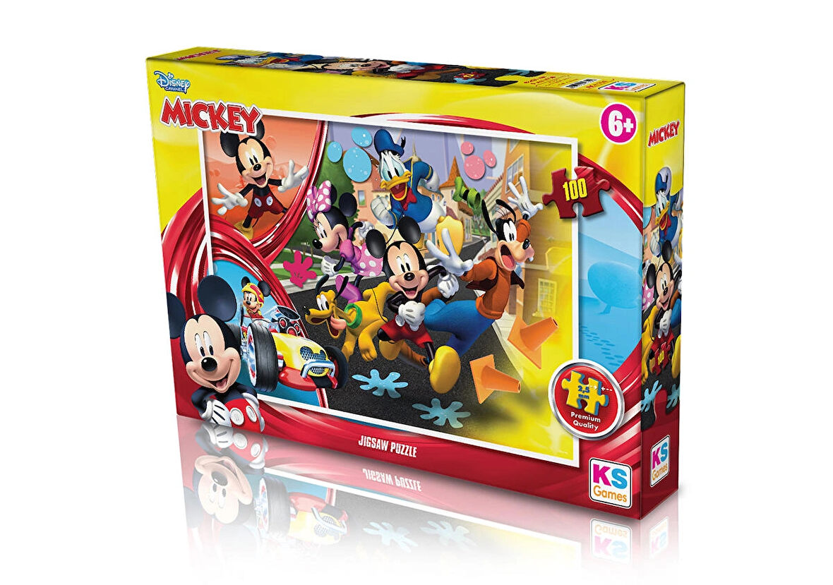 Ks Puzzle 100 Parça Mickey Kutulu Puzzle