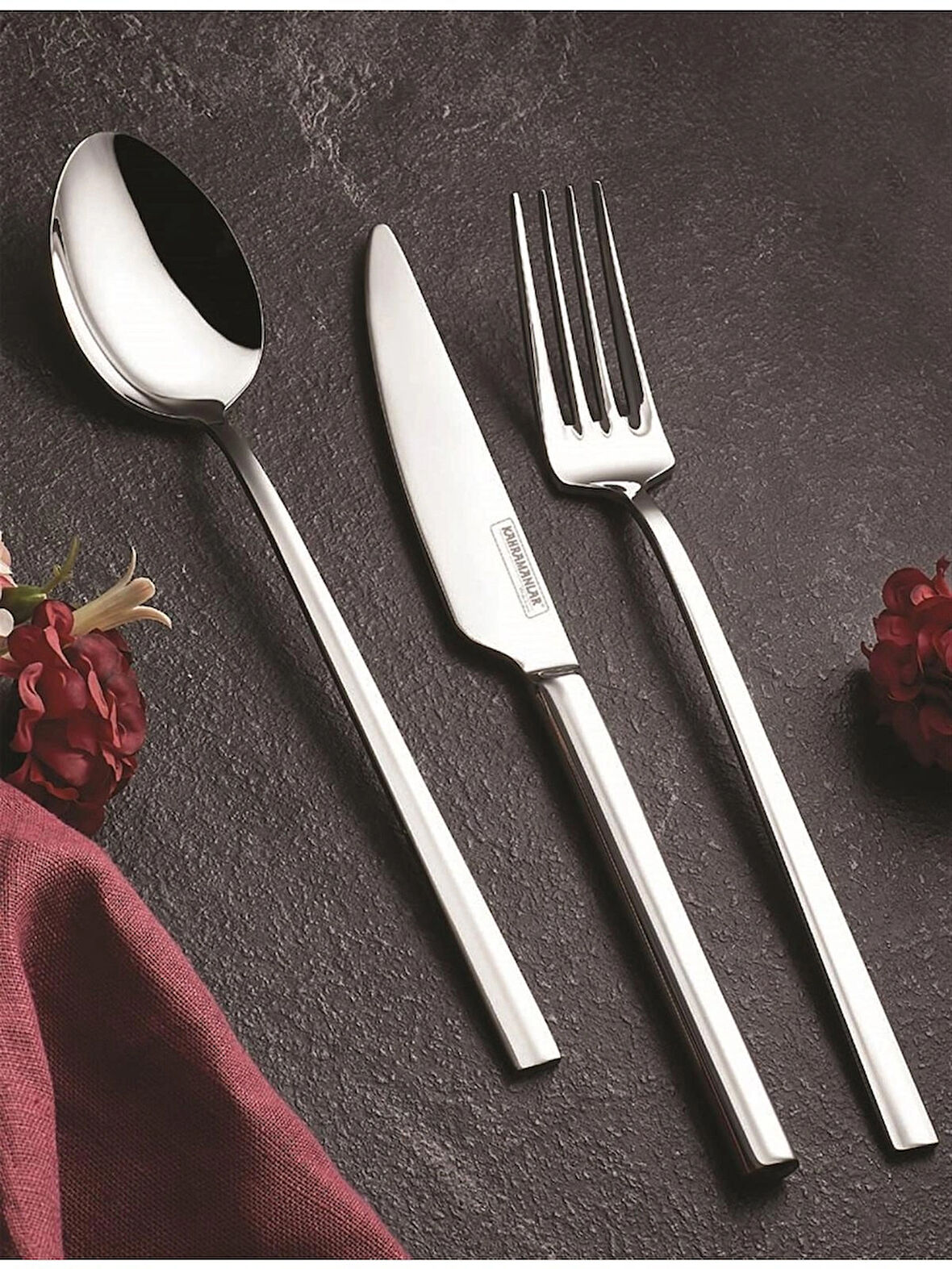 Kahramanlar Flora Yemek Kaşık 6lı