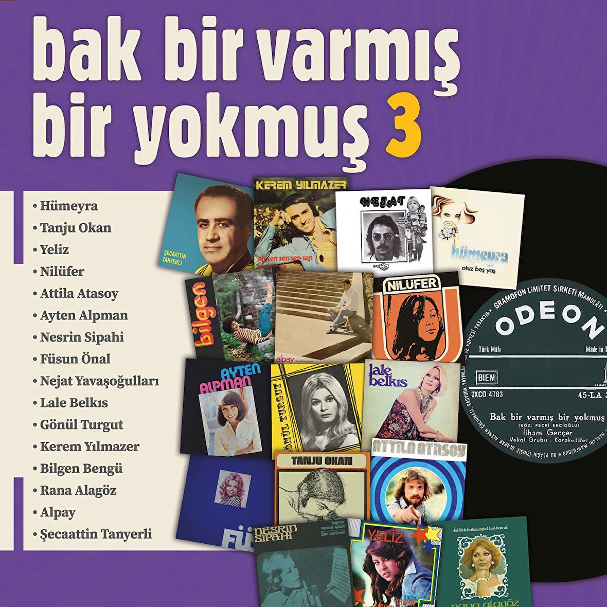 Bak Bir Varmış Bir Yokmuş Vol.3 - Plak